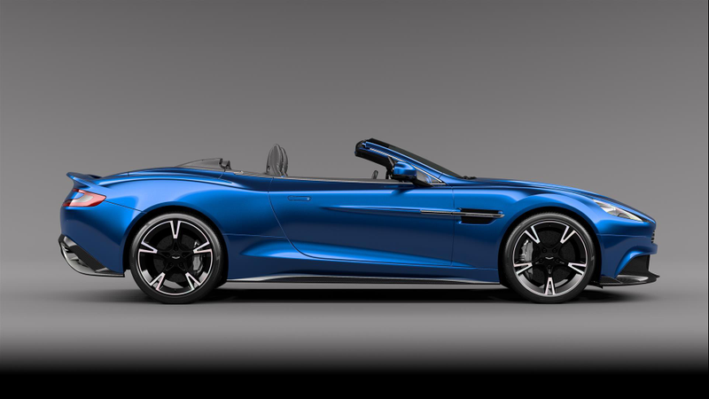 Illustration for article titled I Don't Know How The Aston Martin Vanquish S Volante Is Still Pulling It Off, But It Is